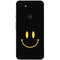 Black Happy Face Google Pixel 3a Skin